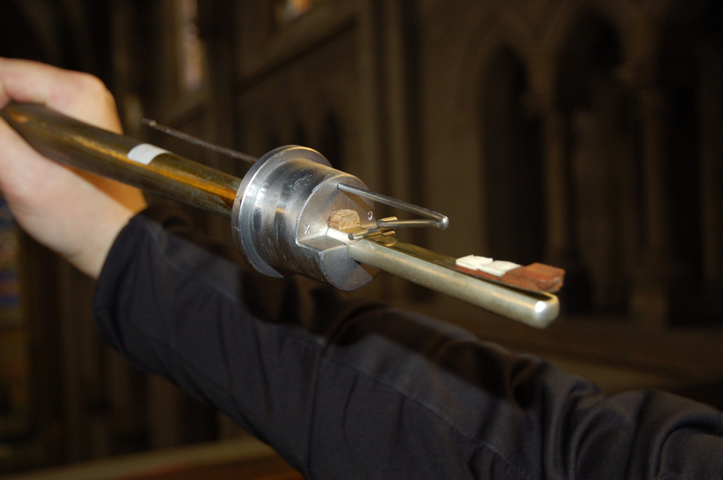 Het grootse orgel dat Stevens in 1908 bouwde in de Sint-Willibrorduskerk in Antwerpen heeft zijn pneumatische tractuur behouden.