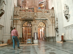 Minifoto demontage frontpijpen Sint-Rombouts