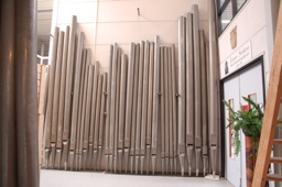 Minifoto frontpijpen Sint-Rombouts in pijpenmakerij