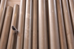 Minifoto frontpijpen Sint-Rombouts in pijpenmakerij