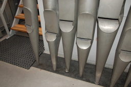 Minifoto frontpijpen Sint-Rombouts in pijpenmakerij