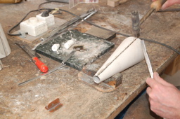 Minifoto frontpijpen Sint-Rombouts in pijpenmakerij