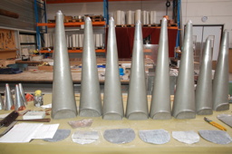 Minifoto frontpijpen Sint-Rombouts in pijpenmakerij