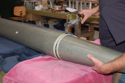 Minifoto frontpijpen Sint-Rombouts in pijpenmakerij